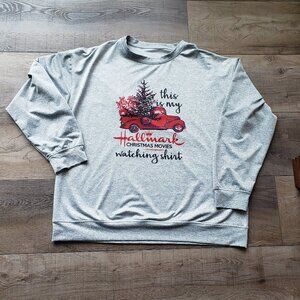 Christmas Shirt (This is my Hallmark Christmas Movies Watching Shirt), Size:  3X